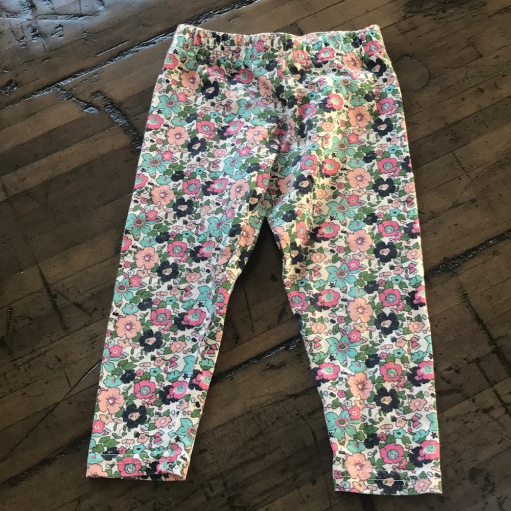 Petit Peony 2 year leggings